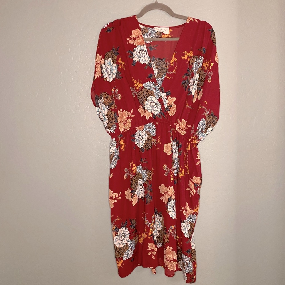 Flower Dress With Pockets